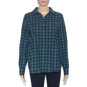 Vineyard Vines Plaid Popover Button Down Shirt 6